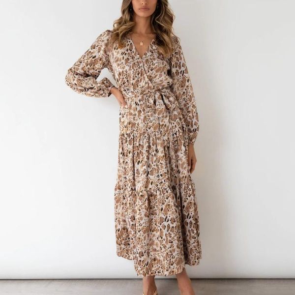 casual dresses 40# ruffle floral long dress women sleeve waist bandage vintage flowy maxi boho holiday for 2021, Black;gray
casual dresses 40# ruffle floral long dress women sleeve waist bandage vintage flowy maxi boho holiday for 2021, Black;gray