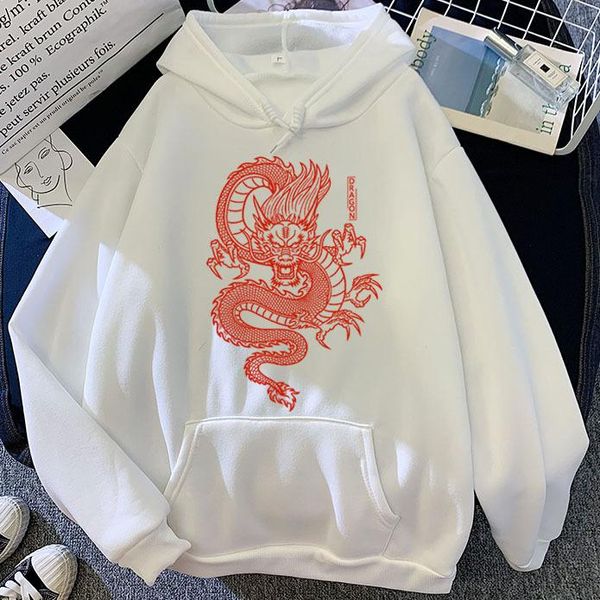 women's hoodies & sweatshirts streetwear hoodie harajuku vintage chinese red dragon print autumn winter oversized loose hoody clothes, Black
women's hoodies & sweatshirts streetwear hoodie harajuku vintage chinese red dragon print autumn winter oversized loose hoody clothes, Black