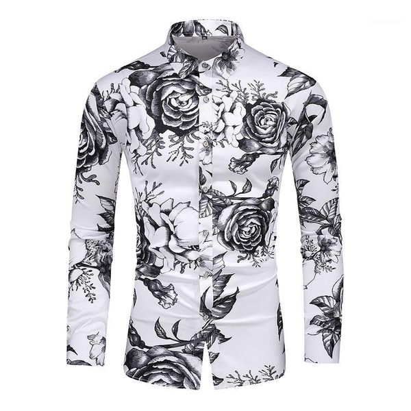 men's dress shirts men banquet shirt plus size l-7xl spring autumn long-sleeved flower printing male wedding party brand clothing, White;black
men's dress shirts men banquet shirt plus size l-7xl spring autumn long-sleeved flower printing male wedding party brand clothing, White;black