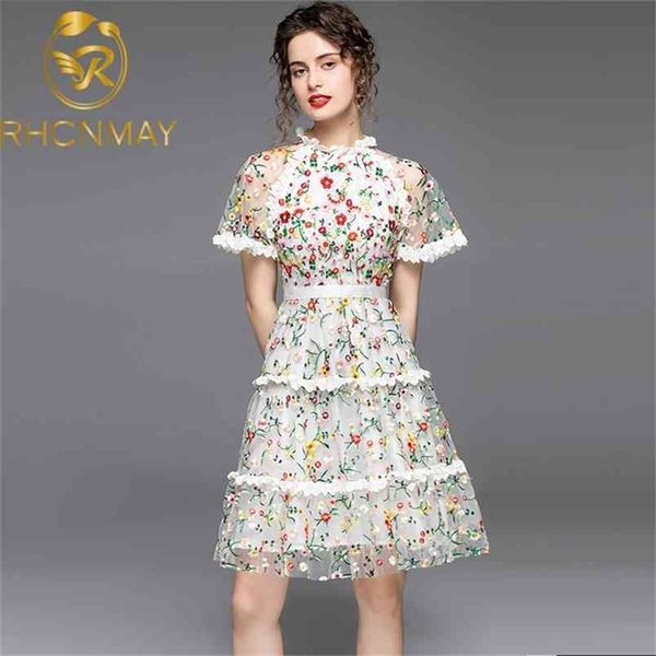 luxury women's short sleeve party dress summer mesh patchwork embroidery retro floral 210506, Black;gray
luxury women's short sleeve party dress summer mesh patchwork embroidery retro floral 210506, Black;gray
