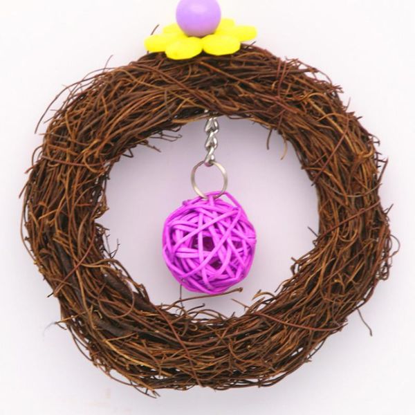 other bird supplies 1 pcs pet parrot natural rattan hoop toy chew bites ring toys cage climb swing for parrots cockatoo parakeet
other bird supplies 1 pcs pet parrot natural rattan hoop toy chew bites ring toys cage climb swing for parrots cockatoo parakeet