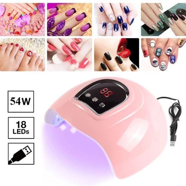 nail lamp 54w 18leds uv led dryer 30/60/90s timer digital sceen for curing gel polish auto sensing lamp1
nail lamp 54w 18leds uv led dryer 30/60/90s timer digital sceen for curing gel polish auto sensing lamp1