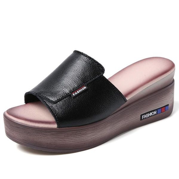 slippers women's sandals real cow leather flats shoes women slip-on summer female slides leisure beach flip flops platform sandal, Black
slippers women's sandals real cow leather flats shoes women slip-on summer female slides leisure beach flip flops platform sandal, Black