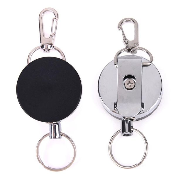 card holders retractable resilience steel wire rope elastic casual stainless badge reel belt key ring id holder clips, Brown;gray
card holders retractable resilience steel wire rope elastic casual stainless badge reel belt key ring id holder clips, Brown;gray