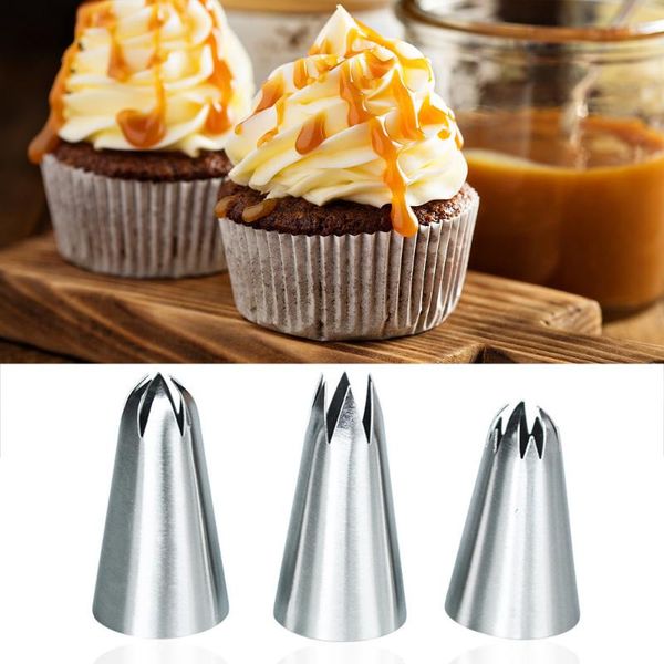 3pc/set stainless steel 6-tooth cherry blossom rose butter cookie decorating mouth set skills decor cake baking tools & pastry
3pc/set stainless steel 6-tooth cherry blossom rose butter cookie decorating mouth set skills decor cake baking tools & pastry