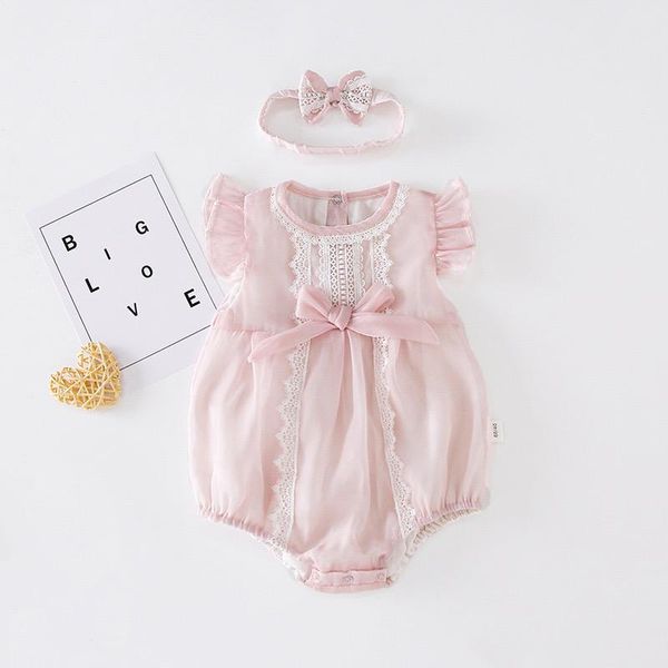 pink baby girl summer hedging thin lace small flying sleeve triangle crawling suit kids children born xb47 clothing sets, White
pink baby girl summer hedging thin lace small flying sleeve triangle crawling suit kids children born xb47 clothing sets, White