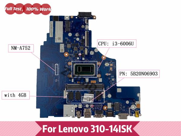 motherboards cg411 cg511 cz411 cz511 nm-a752 for lenovo ideapad 310-14isk lapmotherboard pn:5b20n06903 cpu:i3-6006u ram:4g 100% test ok
motherboards cg411 cg511 cz411 cz511 nm-a752 for lenovo ideapad 310-14isk lapmotherboard pn:5b20n06903 cpu:i3-6006u ram:4g 100% test ok