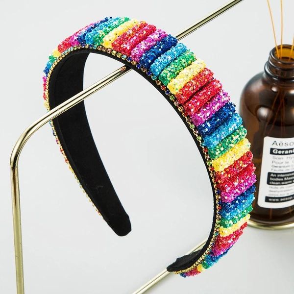 rainbow color headbands for women fashion wide korean sweet girls hairbands christams hair accessories gifts, Silver
rainbow color headbands for women fashion wide korean sweet girls hairbands christams hair accessories gifts, Silver