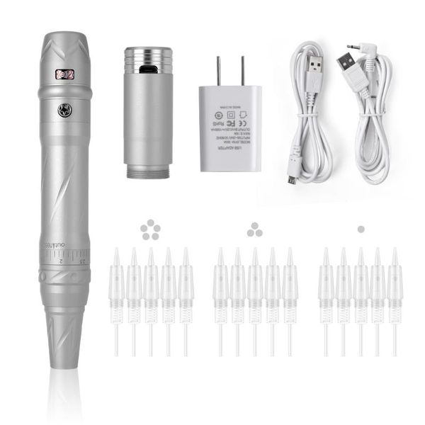 tattoo guns kits cp permanent makeup pen wireless rotary machine for eyebrow eyeliner lip with battery adjustable 15pcs needles em509-2
tattoo guns kits cp permanent makeup pen wireless rotary machine for eyebrow eyeliner lip with battery adjustable 15pcs needles em509-2