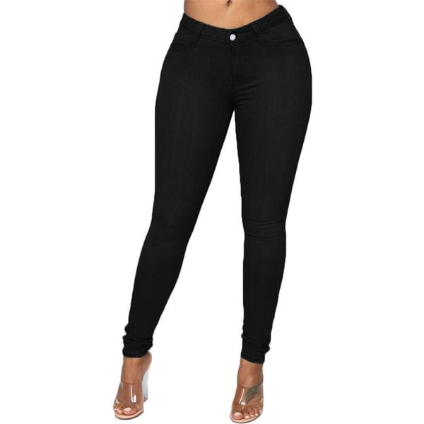 women's pants & capris women button high waist jeans pant pocket solid color trousers slim denim streetwear pencil pantalones de mujer, Black;white
women's pants & capris women button high waist jeans pant pocket solid color trousers slim denim streetwear pencil pantalones de mujer, Black;white