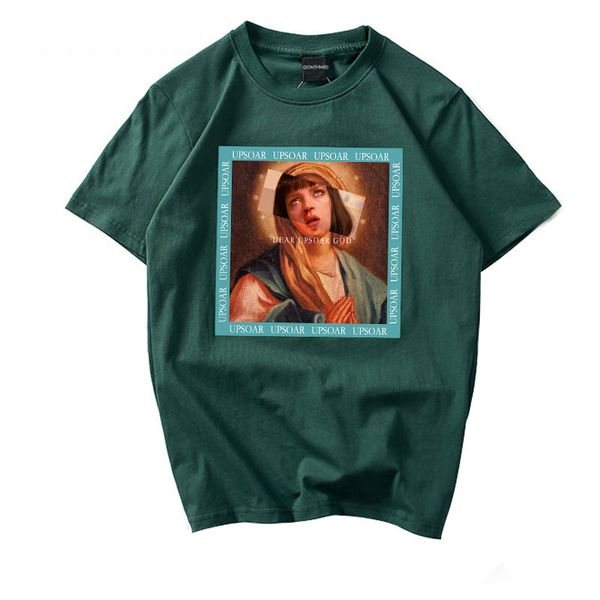 polo cotton shirt women vintage copy of virgin mary in the big-size summer t-shirt, White
polo cotton shirt women vintage copy of virgin mary in the big-size summer t-shirt, White