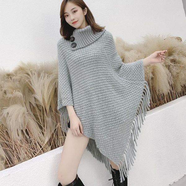 scarves asymmetry pashmina women winter capes and ponchos button turtleneck pullover sweater thick warm knitted scarf female cloak, Blue;gray
scarves asymmetry pashmina women winter capes and ponchos button turtleneck pullover sweater thick warm knitted scarf female cloak, Blue;gray