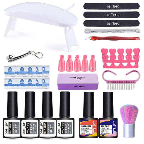 nail art kits lemooc gel polish set soak off tools uv led curing dryer lamp manicuring base coat need varnish
nail art kits lemooc gel polish set soak off tools uv led curing dryer lamp manicuring base coat need varnish