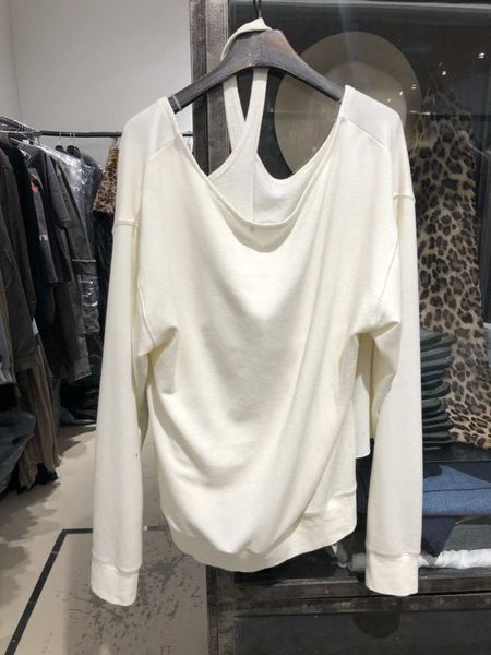 spring new off-the-shoulder solid full fake two-piece o neck woman tshirts 210421, White
spring new off-the-shoulder solid full fake two-piece o neck woman tshirts 210421, White