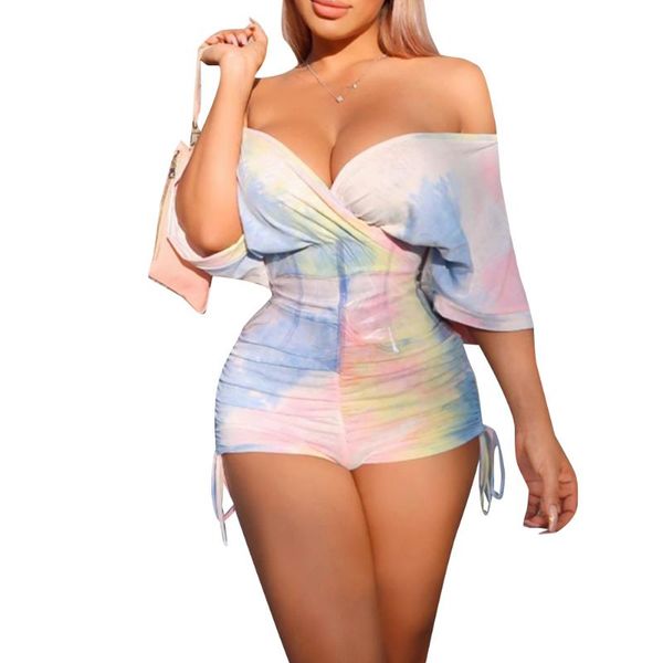 women's jumpsuits & rompers playsuit off shoulder overalls short deep v neck loose pleated high waist clothes, Black;white
women's jumpsuits & rompers playsuit off shoulder overalls short deep v neck loose pleated high waist clothes, Black;white