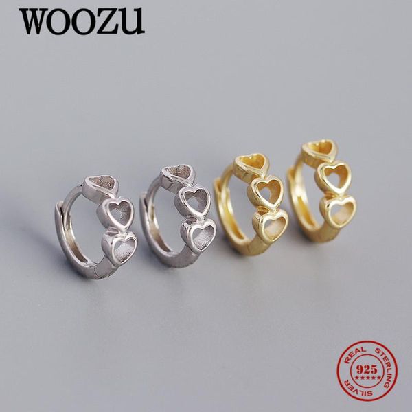 hoop & huggie woozu real 925 sterling silver hollow sweet love heart round earrings for women party bohemian girl ear buckle jewelry gift, Golden;silver
hoop & huggie woozu real 925 sterling silver hollow sweet love heart round earrings for women party bohemian girl ear buckle jewelry gift, Golden;silver