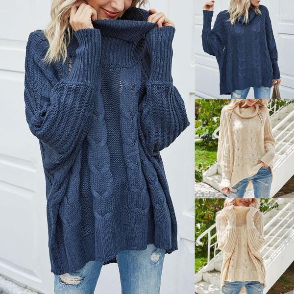 fashion women casual cable pullover bat sleeve loose women's turtleneck sweater pull femme hiver ropa de mujer 2021 sweaters, White;black
fashion women casual cable pullover bat sleeve loose women's turtleneck sweater pull femme hiver ropa de mujer 2021 sweaters, White;black