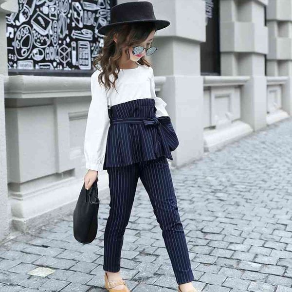 autumn spring school kids striped outfits shirts amp pants suits girls clothing sets patchwork teen clothes for, White
autumn spring school kids striped outfits shirts amp pants suits girls clothing sets patchwork teen clothes for, White