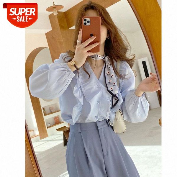 net celebrity custom korean fashion temperament v-neck gentle small shirt baida lace edge women #na1b, White
net celebrity custom korean fashion temperament v-neck gentle small shirt baida lace edge women #na1b, White