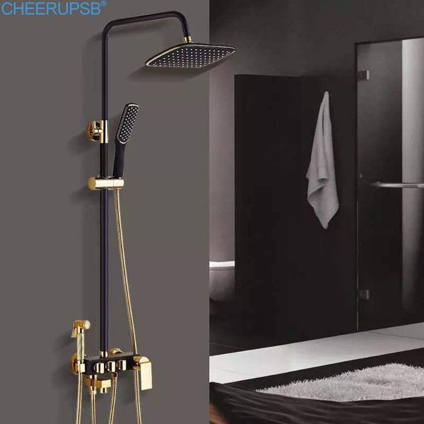 bathroom shower kit full set system wall mounted bronze high-pressure square head rainfall sets luxury black ducha
bathroom shower kit full set system wall mounted bronze high-pressure square head rainfall sets luxury black ducha