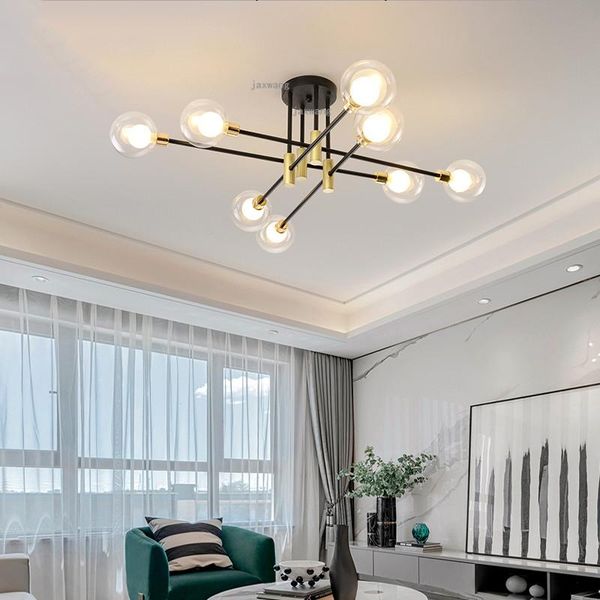 ceiling lights nordic led lighting living room gold/black creative home decor light bedroom luxury glass fixtures
ceiling lights nordic led lighting living room gold/black creative home decor light bedroom luxury glass fixtures