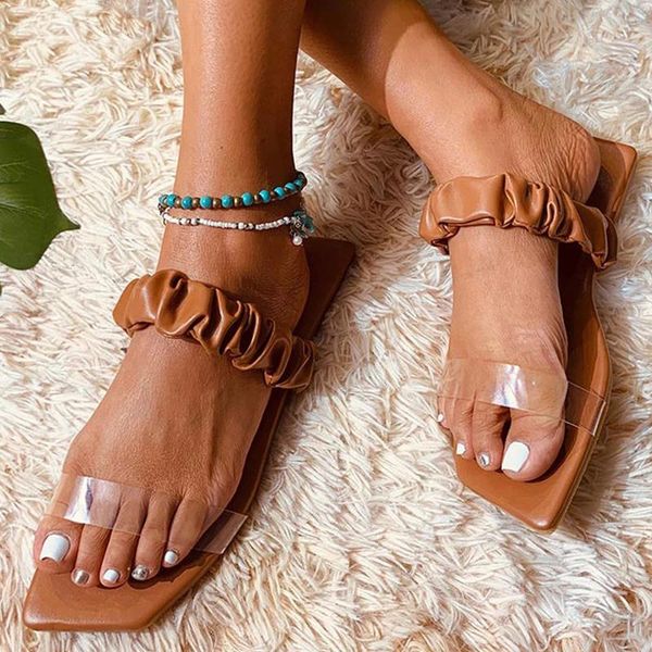 summer style women's sandals large size spot flat-bottom pu material fashion flat shoes for outdoor wear soft slippers, Black
summer style women's sandals large size spot flat-bottom pu material fashion flat shoes for outdoor wear soft slippers, Black