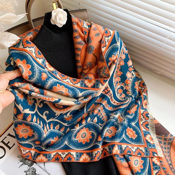 scarves 2021 winter neckerchief neck warm cashmere scarf women female bandana shawl wraps foulard pashmina hijab, Blue;gray
scarves 2021 winter neckerchief neck warm cashmere scarf women female bandana shawl wraps foulard pashmina hijab, Blue;gray