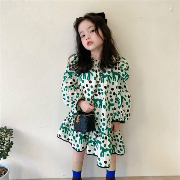 girl's spring new arrival girls long sleeve dot dress korean design dresses kids clothes c0228, Red;yellow
girl's spring new arrival girls long sleeve dot dress korean design dresses kids clothes c0228, Red;yellow
