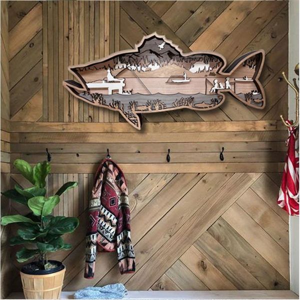 other home decor wooden scene fish bass crafts decoration north american wall creative three-dimensional ornaments
other home decor wooden scene fish bass crafts decoration north american wall creative three-dimensional ornaments
