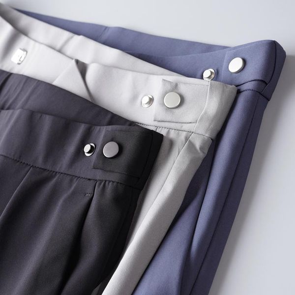 men's pants jsbd summer high end thin four stretch ice silk trousers adjustable elastic-waist straight leg casual, Black
men's pants jsbd summer high end thin four stretch ice silk trousers adjustable elastic-waist straight leg casual, Black
