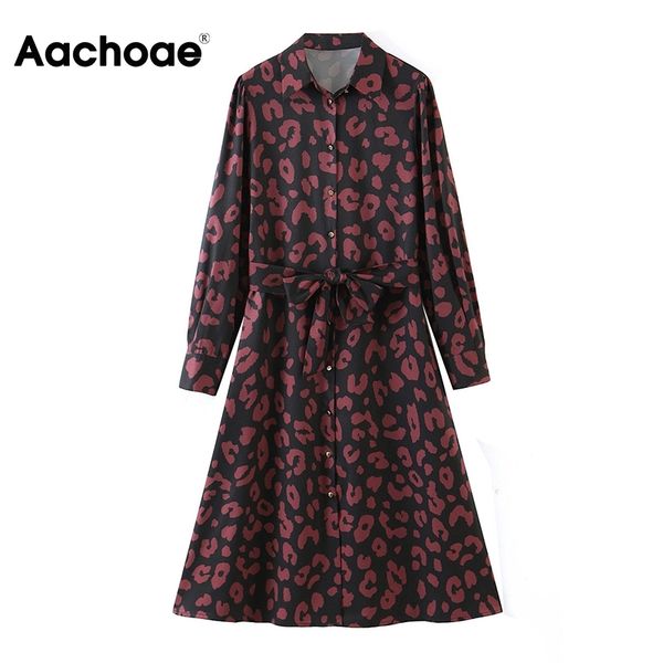 aachoae women retro a line leopard print dresses casual turn down collar shirt dress elegant long sleeve sashes dress 210413, Black;gray
aachoae women retro a line leopard print dresses casual turn down collar shirt dress elegant long sleeve sashes dress 210413, Black;gray