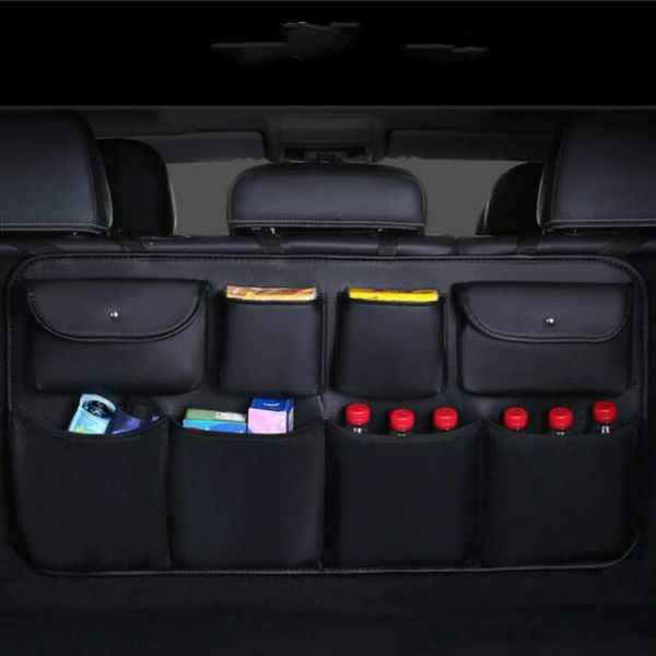 car organizer pu leather rear seat back storage bag multi-use trunk auto stowing tidying interior accessories
car organizer pu leather rear seat back storage bag multi-use trunk auto stowing tidying interior accessories
