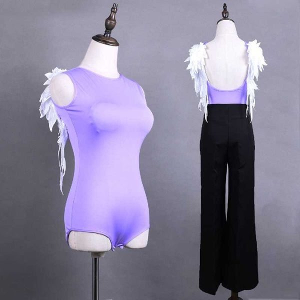 stage wear women latin dance ballroom ladies ballet practice clothing female performance dancing vest with wing for girls, Black;red
stage wear women latin dance ballroom ladies ballet practice clothing female performance dancing vest with wing for girls, Black;red