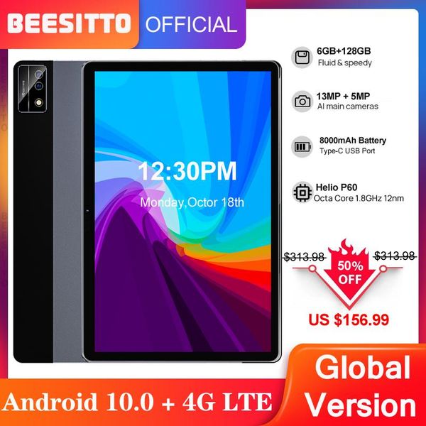 tablet pc est p30 10.1 inch pc, octa-core, 6gb ram,128gb storage, android 10.0, 1920x1200 tablet,13mp +5mp camera, 5g wifi, gps 
tablet pc est p30 10.1 inch pc, octa-core, 6gb ram,128gb storage, android 10.0, 1920x1200 tablet,13mp +5mp camera, 5g wifi, gps