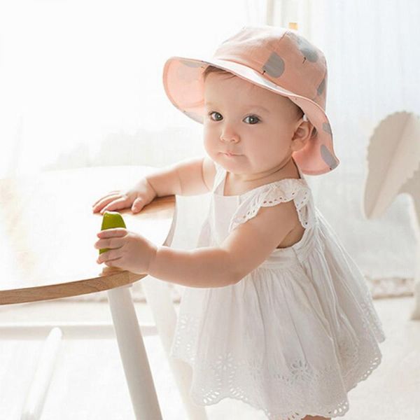 baby sun hat cute polka dot outdoor girls summer cap bucket infant toddler beach beanie children panama caps & hats, Yellow
baby sun hat cute polka dot outdoor girls summer cap bucket infant toddler beach beanie children panama caps & hats, Yellow