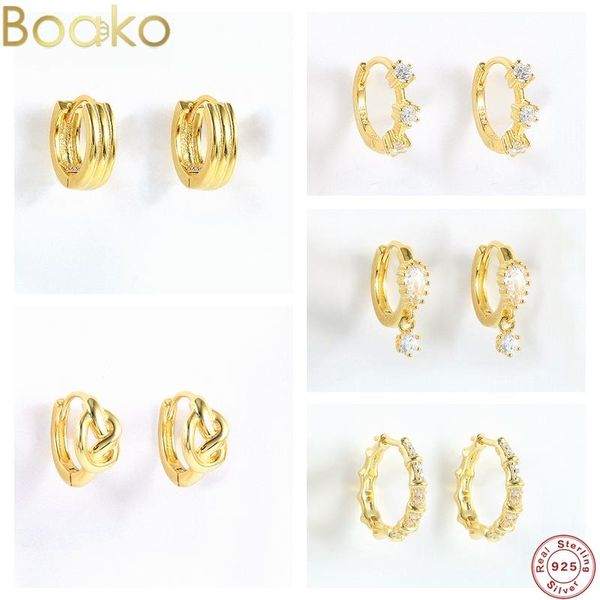hoop & huggie boako genuine 925 sterling silver trendy white cz huggies earrings for women couple anniversary wedding jewelry, Golden;silver
hoop & huggie boako genuine 925 sterling silver trendy white cz huggies earrings for women couple anniversary wedding jewelry, Golden;silver