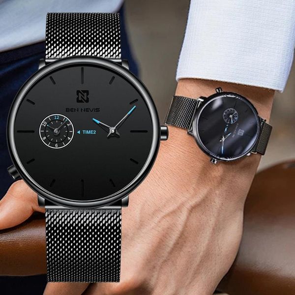 wristwatches men's quartz watch bennevis watches fashion stainless steel mesh strap ultrathin dial waterproof, Slivery;brown
wristwatches men's quartz watch bennevis watches fashion stainless steel mesh strap ultrathin dial waterproof, Slivery;brown