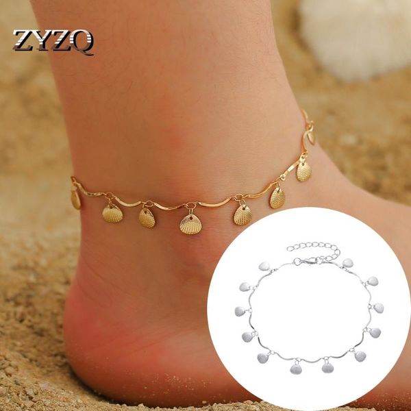 anklets zyzq summer beach style metal shell pendant anklet fashion simple tassel ladies foot chain, Red;blue
anklets zyzq summer beach style metal shell pendant anklet fashion simple tassel ladies foot chain, Red;blue