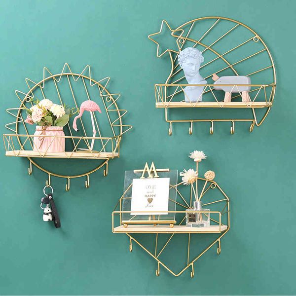 wall hanging storage rack iron art display shelf living room decorative frame key holder for office home accessory
wall hanging storage rack iron art display shelf living room decorative frame key holder for office home accessory