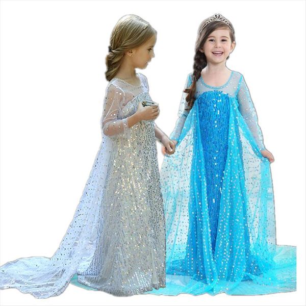 girls princess up cosplay costume girl dress party sequins snow kids for christmas halloween clothes, Red;yellow
girls princess up cosplay costume girl dress party sequins snow kids for christmas halloween clothes, Red;yellow