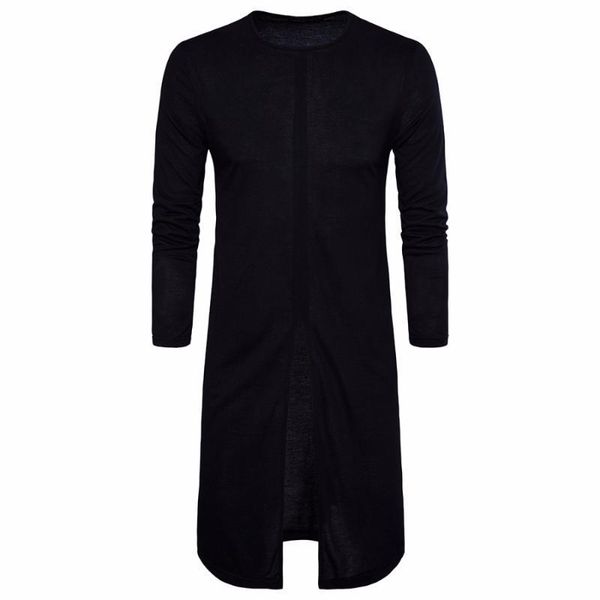brand tee new for men extra hip hop men's longline t shirt long sleeve tall tees side zipper oversized t-shirt, White;black
brand tee new for men extra hip hop men's longline t shirt long sleeve tall tees side zipper oversized t-shirt, White;black