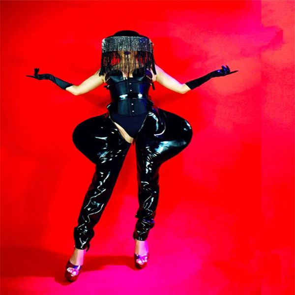 party decoration p42 singer ballroom dance black jumpsuit dj stage wears bodysuit tight female tassel dresses bar outfit show performance cl
party decoration p42 singer ballroom dance black jumpsuit dj stage wears bodysuit tight female tassel dresses bar outfit show performance cl