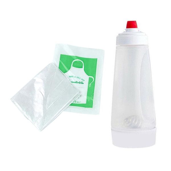 150pcs disposable cleaning apron beauty bib aprons (55x65cm) & 1 pcs 1000ml cupcakes cookie batter mixer bottle
150pcs disposable cleaning apron beauty bib aprons (55x65cm) & 1 pcs 1000ml cupcakes cookie batter mixer bottle