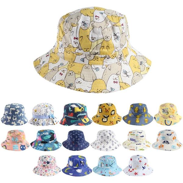 children baby fisherman hat cute cartoon bucket hat 40 new styles sunscreen cap kids collapsible street outdoor tide sun hat lla434, Blue;gray
children baby fisherman hat cute cartoon bucket hat 40 new styles sunscreen cap kids collapsible street outdoor tide sun hat lla434, Blue;gray