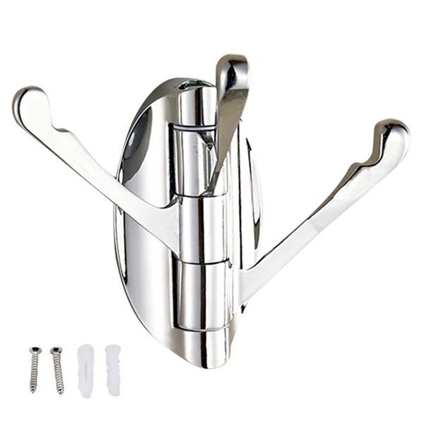 hooks & rails coat hook three hanger 180 degrees rotation zinc alloy storage organizer easy install wall mounted universal bathroom bedroom
hooks & rails coat hook three hanger 180 degrees rotation zinc alloy storage organizer easy install wall mounted universal bathroom bedroom