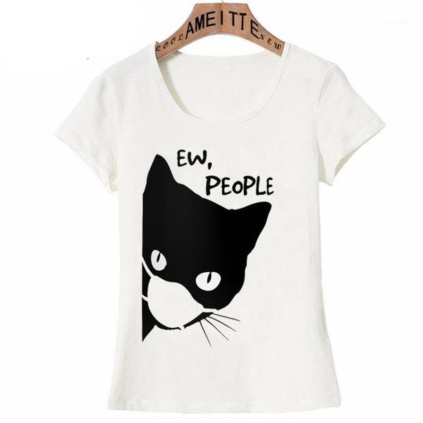 black cat wearing a face mask ew quarantined print t-shirt summer women short sleeve funny white casual cute girl tees women's
black cat wearing a face mask ew quarantined print t-shirt summer women short sleeve funny white casual cute girl tees women's