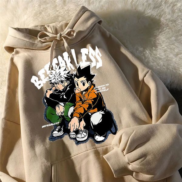 men's cute men's hoodies x hunter women's pullover sweatshirt killua zoldyck hisoka 90s anime hoodie streetwear 2jku, Black
men's cute men's hoodies x hunter women's pullover sweatshirt killua zoldyck hisoka 90s anime hoodie streetwear 2jku, Black