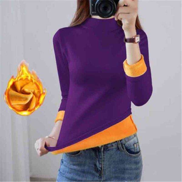 plus size - 4xl thick womens sweaters warm gold velvet underwear women winter long sleeve high collar thermal body, White;black
plus size - 4xl thick womens sweaters warm gold velvet underwear women winter long sleeve high collar thermal body, White;black
