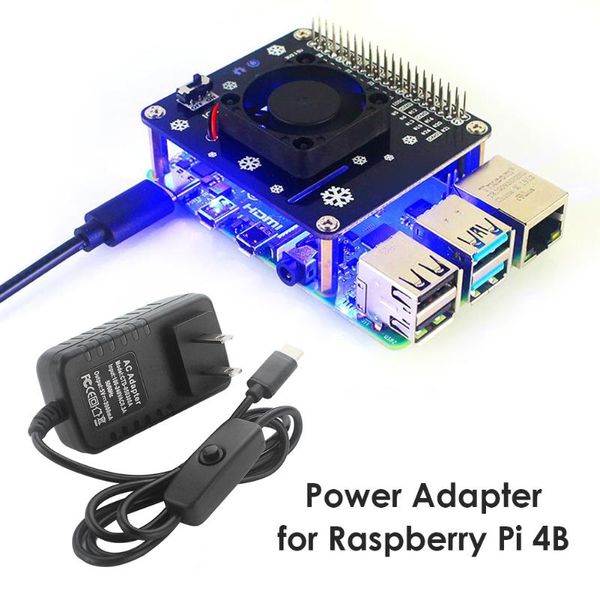 smart power plugs 1m 5v 3a type c supply charger usb adapter with on/off switch eu us uk plug for raspberry pi 4 model b 4b
smart power plugs 1m 5v 3a type c supply charger usb adapter with on/off switch eu us uk plug for raspberry pi 4 model b 4b