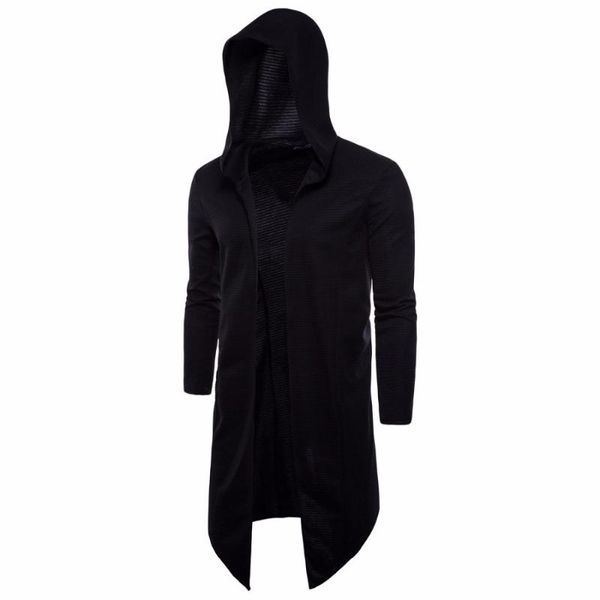 men's trench coats spring men long cardigan hooded cloak man autumn gothic windbreaker outwear punk hip hop hoodies, Tan;black
men's trench coats spring men long cardigan hooded cloak man autumn gothic windbreaker outwear punk hip hop hoodies, Tan;black